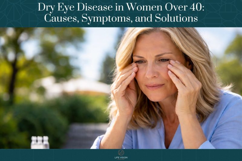 Dry Eye Disease in Women Over 40 Causes, Symptoms, and Solutions